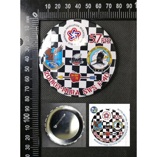 SWS F-4 Special Button Badge - McDonnell Douglas F-4C Phantom II