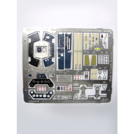 1/32 Focke-Wulf Ta 152 H-1 Interior Detail-up Set (1 Photo-Etched Sheet)