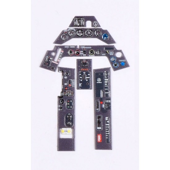 1/32 Focke-Wulf Fw 190 A-3/-4 3D Acrylic Instrument Panels Set 