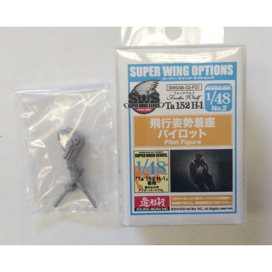 1/48 Focke-Wulf Ta 152 H-1 Forward Facing Pilot (1 figure)