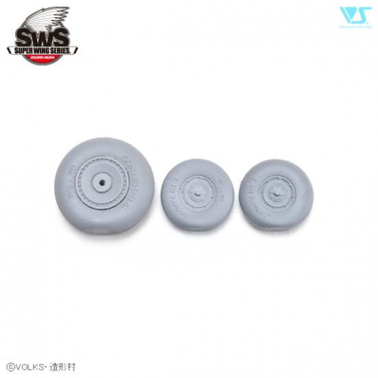 1/48 German Ho 229 Weighted Tyres (1 x Nose, 2 x Main)
