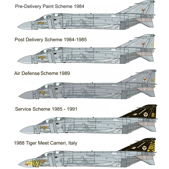 1/48 British F-4J Phantom II Marking Set Vol.1 (2pcs) for #SWS48-04