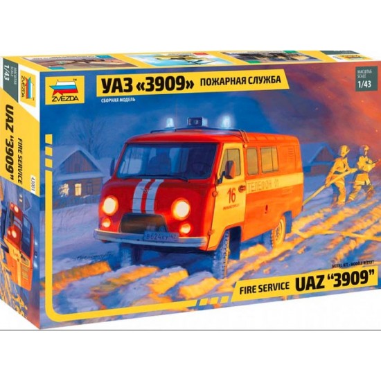 1/43 Fire Service UAZ 3909