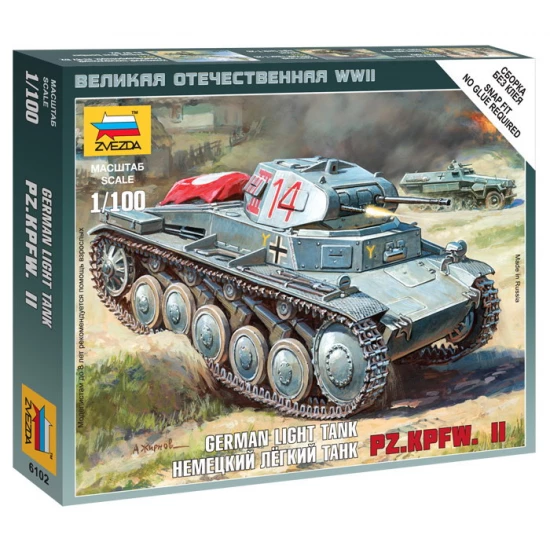 1/100 German Panzer II