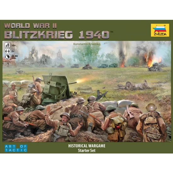 WWII Blitzkrieg 1940 [Historical Wargame Starter Set]