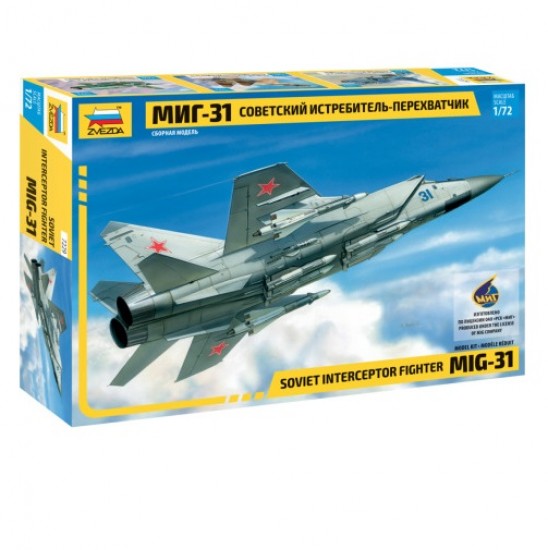 1/72 Soviet Interceptor Fighter Mikoyan-Gurevich MiG-31