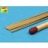 Brass Round Rods 0.6mm (Length: 250mm, 8pcs) Brass Round Rods 0.6mm (Length: 250mm, 8pcs)