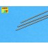 Brass Round Rods 1.2mm (Length: 250mm, 3pcs)