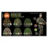 Acrylic Paint 3rd Generation Set for Figures Modern Woodland and Flecktarn Camouflages 3G