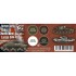 Acrylic Paint 3rd Generation Set for AFV British Army Colours North-West Europe 1944-45