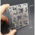 Digital Camo Stencil (Masking) #Medium for 1/35, 1/100 Gundam/Scale Models (80x80mm)