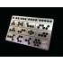 Honeycomb Digital Camo Stencil (Masking) for 1/35, 1/100 Gundam/Scale Models (80x50mm)