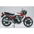 1/12 Diecast Honda CBX400F Candy Alamoana Red/Pearl Shell White 1/12 Diecast Honda CBX400F Candy Alamoana Red/Pearl Shell White