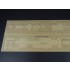 1/350 RMS Titanic Centennial Edition Wooden Deck for Minicraft #11318 1/350 RMS Titanic Centennial Edition Wooden Deck for Minicraft #11318