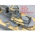 1/350 German Bismarck Wooden Deck w/Metal Chain for Tamiya kits #78013