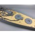 1/350 USS Missouri Wooden Deck w/Metal Chain for Tamiya kits #78029