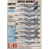 1/48 USN F/A-18E/F Super Hornet VFA-22/VFC-12 Decals for Hasegawa/Meng/Revell 1/48 USN F/A-18E/F Super Hornet VFA-22/VFC-12 Decals for Hasegawa/Meng/Revell