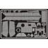 Photo-etched Zimmerit for 1/35 Panther Ausf.A for Tamiya kit
