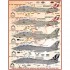Decals for 1/72 Grumman F-14A Tomcat VF-111 Sundowners Anthology Decals for 1/72 Grumman F-14A Tomcat VF-111 Sundowners Anthology
