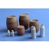 1/35 Wooden Barrels and Milk Cans 1/35 Wooden Barrels and Milk Cans