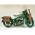 1/9 WWII US Army WLA 750 Military Motorcycle