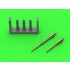1/72 A-4 Skyhawk Colt Mk12 20mm Auto Cannon Barrels 1/72 A-4 Skyhawk Colt Mk12 20mm Auto Cannon Barrels