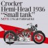 1/9 Crocker Hemi-Head 1936 Small Tank Motorcycle Full Detail Kit