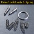 1/9 Crocker Hemi-Head 1936 Small Tank Motorcycle Full Detail Kit