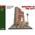 1/35 Infantry in the City (Ruined Building+5 figures+Diorama Base, Base Size: 173x170mm)
