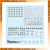 1/35 WWII German Army Equipment Decal set #1 (water-slide) 1/35 WWII German Army Equipment Decal set #1 (water-slide)