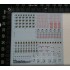 1/35 WWII German Army Equipment Decal set #1 (water-slide) 1/35 WWII German Army Equipment Decal set #1 (water-slide)