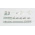 1/200 HMS Rodney Battleship Super Detail Set for Trumpeter #03709 1/200 HMS Rodney Battleship Super Detail Set for Trumpeter #03709