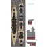 1/350 DKM Bismarck Wooden Deck Set & Dry Transfer for Tamiya kit #78013
