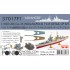 1/350 USS CA-35 Indianapolis 1945 Advanced Detail-up set for Academy kit 1/350 USS CA-35 Indianapolis 1945 Advanced Detail-up set for Academy kit
