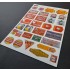 1/48 - 1/35 Rusted Commercial Signs - France Set #2 1/48 - 1/35 Rusted Commercial Signs - France Set #2