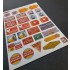1/48 - 1/35 Rusted Commercial Signs - France Set #2 1/48 - 1/35 Rusted Commercial Signs - France Set #2