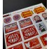 1/48 - 1/35 Rusted Commercial Signs - France Set #2 1/48 - 1/35 Rusted Commercial Signs - France Set #2