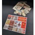 1/48 - 1/35 WWII US Wooden & Rusted Signs