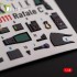 1/48 Rafale C Interior parts (3D decals) for Academy/Revell kit 1/48 Rafale C Interior parts (3D decals) for Academy/Revell kit