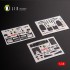 1/48 UH-60A Black Hawk Type 1 Interior parts (3D decals) for ICM kit 1/48 UH-60A Black Hawk Type 1 Interior parts (3D decals) for ICM kit