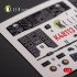 1/48 UH-60A Black Hawk Type 1 Interior parts (3D decals) for ICM kit 1/48 UH-60A Black Hawk Type 1 Interior parts (3D decals) for ICM kit