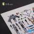 1/72 F.2A Lighting Interior parts (3D decals) for Airfix kit 1/72 F.2A Lighting Interior parts (3D decals) for Airfix kit