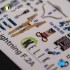 1/72 F.2A Lighting Interior parts (3D decals) for Airfix kit 1/72 F.2A Lighting Interior parts (3D decals) for Airfix kit