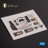 1/72 English Electric Canberra PR.9 Interior parts (3D decals) for Airfix kit 1/72 English Electric Canberra PR.9 Interior parts (3D decals) for Airfix kit
