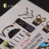 1/72 English Electric Canberra PR.9 Interior parts (3D decals) for Airfix kit 1/72 English Electric Canberra PR.9 Interior parts (3D decals) for Airfix kit
