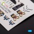 1/72 English Electric Canberra PR.9 Interior parts (3D decals) for Airfix kit 1/72 English Electric Canberra PR.9 Interior parts (3D decals) for Airfix kit