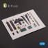 1/72 F-117A NIGHTHAWK Interior parts (3D decals) for Hasegawa kit 1/72 F-117A NIGHTHAWK Interior parts (3D decals) for Hasegawa kit