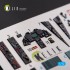 1/72 F-117A NIGHTHAWK Interior parts (3D decals) for Hasegawa kit 1/72 F-117A NIGHTHAWK Interior parts (3D decals) for Hasegawa kit