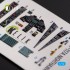 1/72 F-117A NIGHTHAWK Interior parts (3D decals) for Hasegawa kit 1/72 F-117A NIGHTHAWK Interior parts (3D decals) for Hasegawa kit