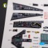 1/72 F-117A NIGHTHAWK Interior parts (3D decals) for Academy kit 1/72 F-117A NIGHTHAWK Interior parts (3D decals) for Academy kit